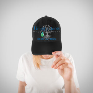 Healthy Roots Hat Black