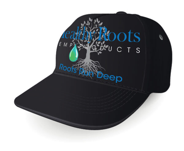 HR Hat Black3 healthy roots hat