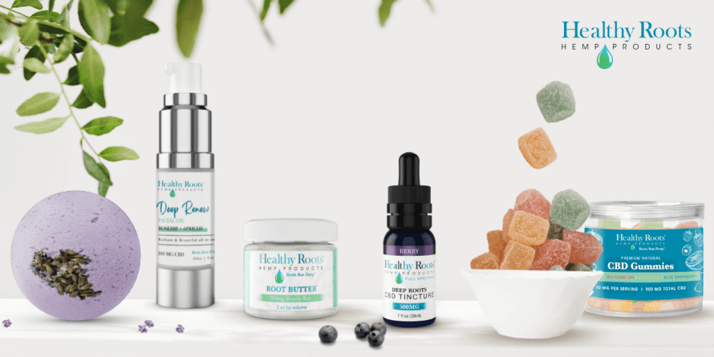 CBD Products made from hemp by Healthy Roots Hemp